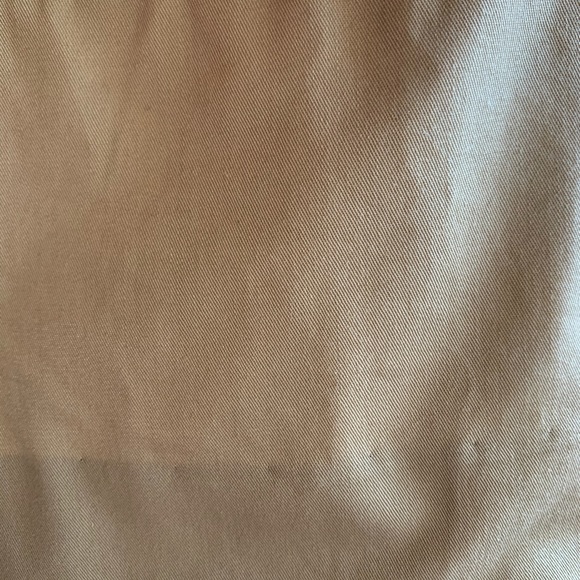 VINTAGE Strappy color-blocked sundress Coral, tan, & white Belted waist Size 10 - Picture 8 of 11